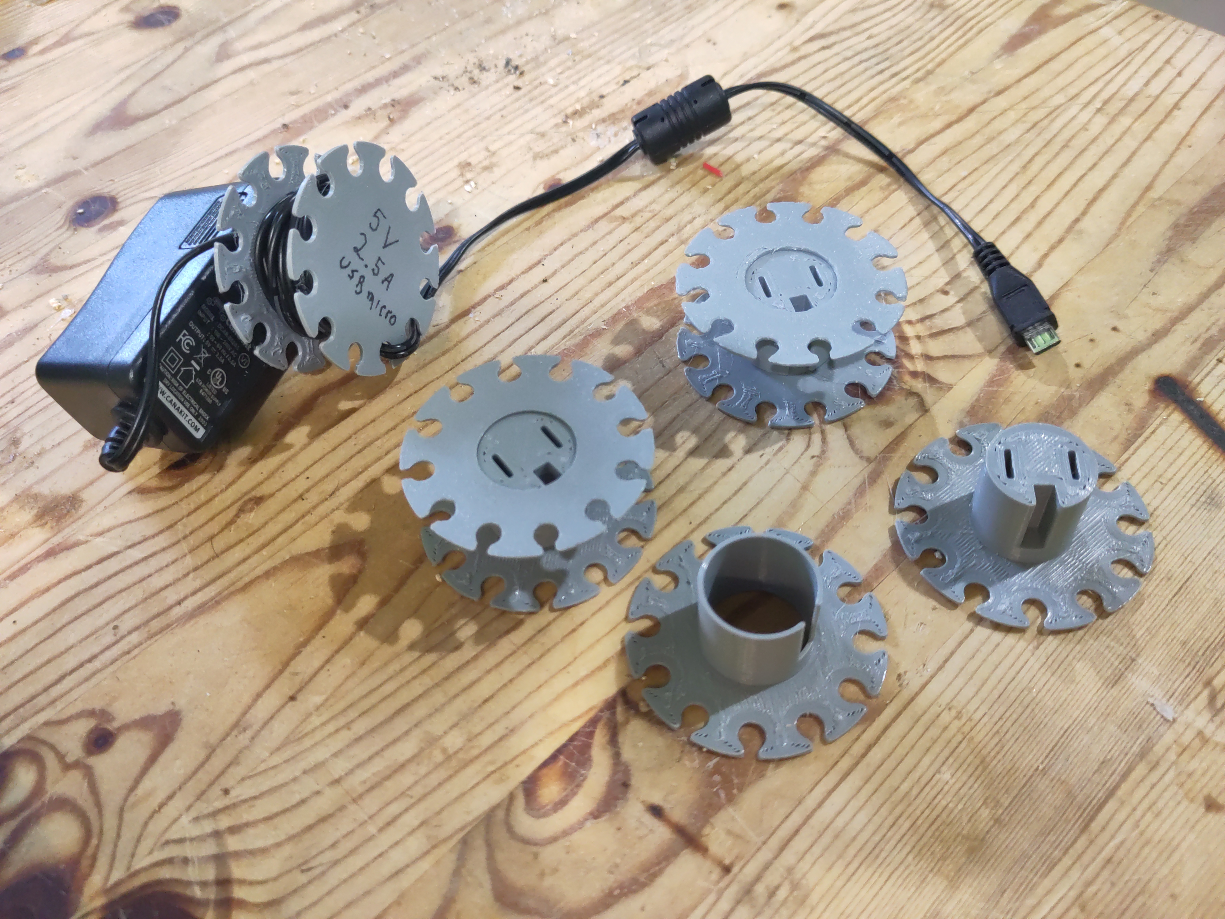 Cable Cogs (OpenSCAD)