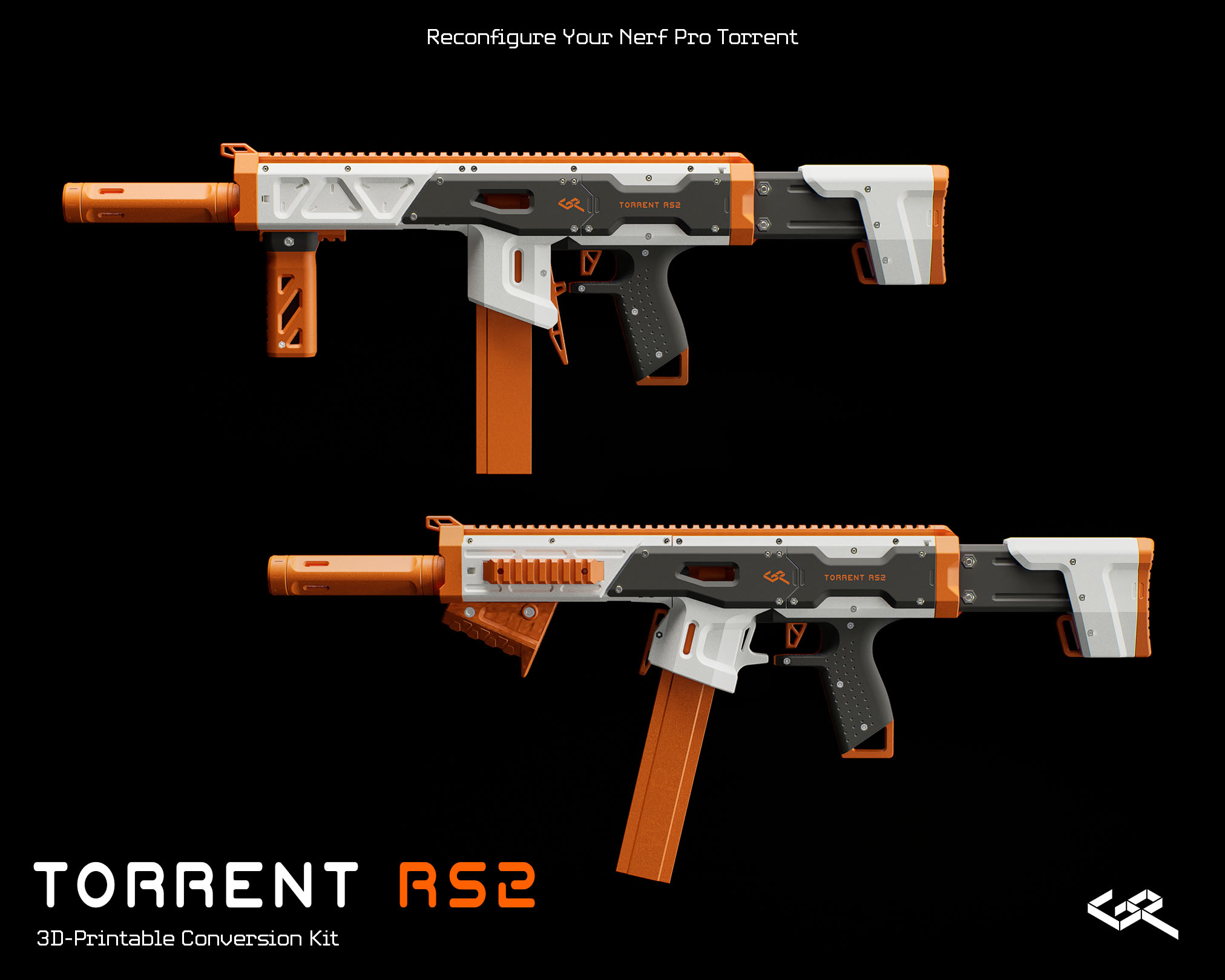 Torrent RS2 - Foam Dart Blaster