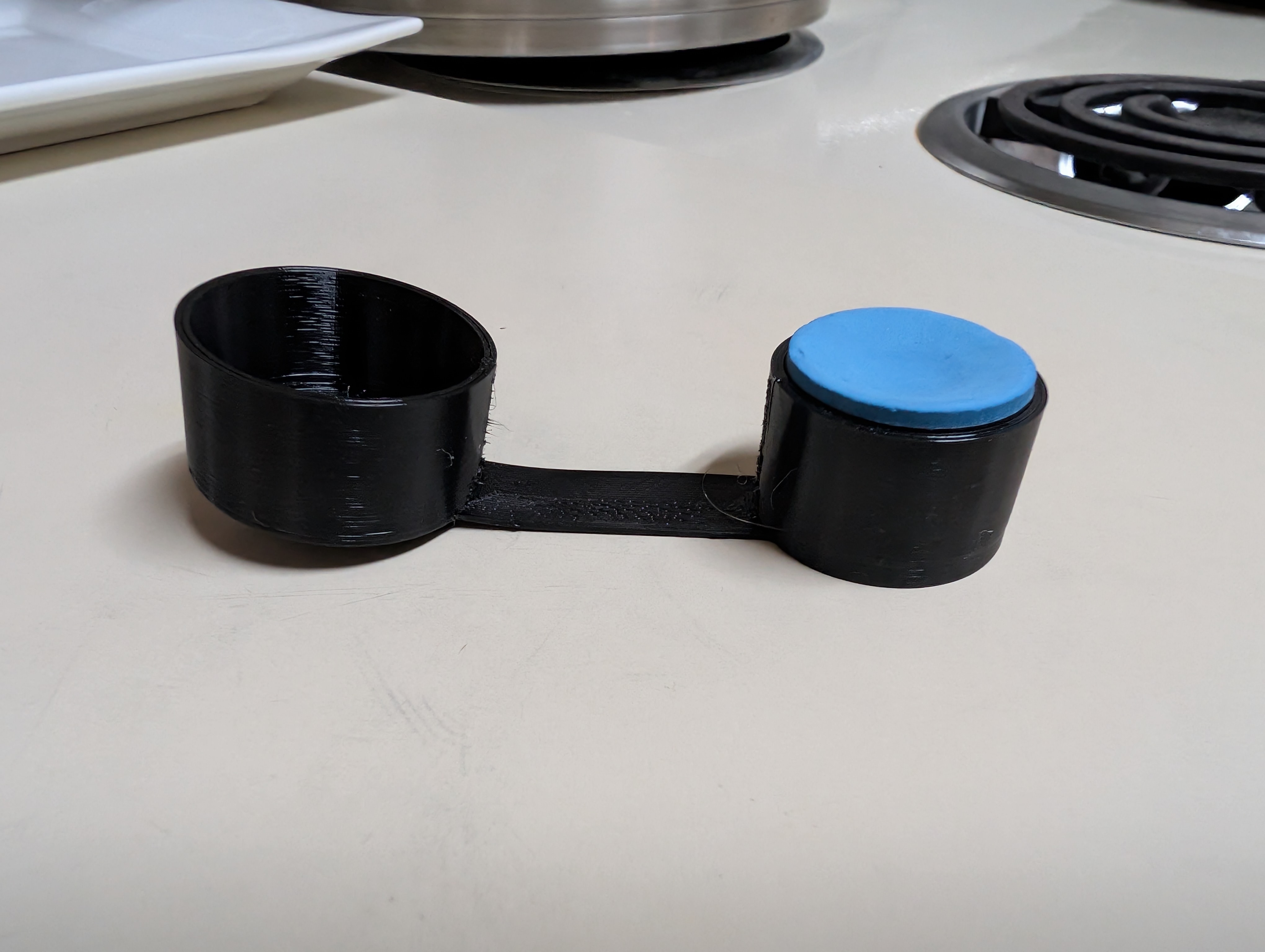 Chalk holder for Taom pool chalk 3D model