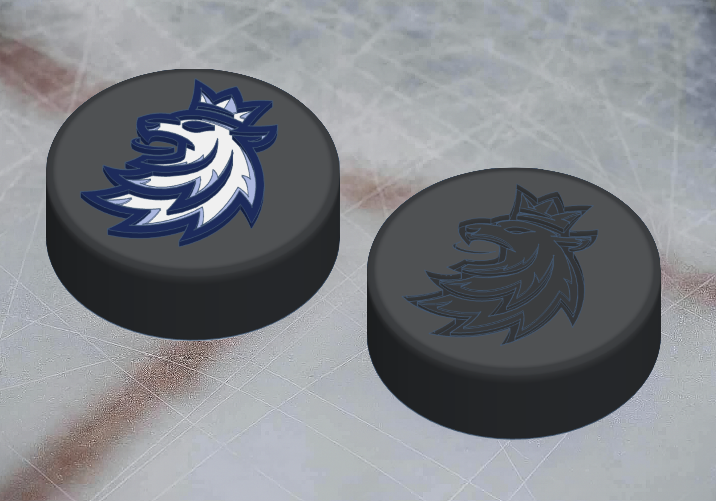 Czechia Česko IIHF Hockey Logo and Puck