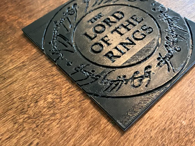 lord of the rings coaster/Logo