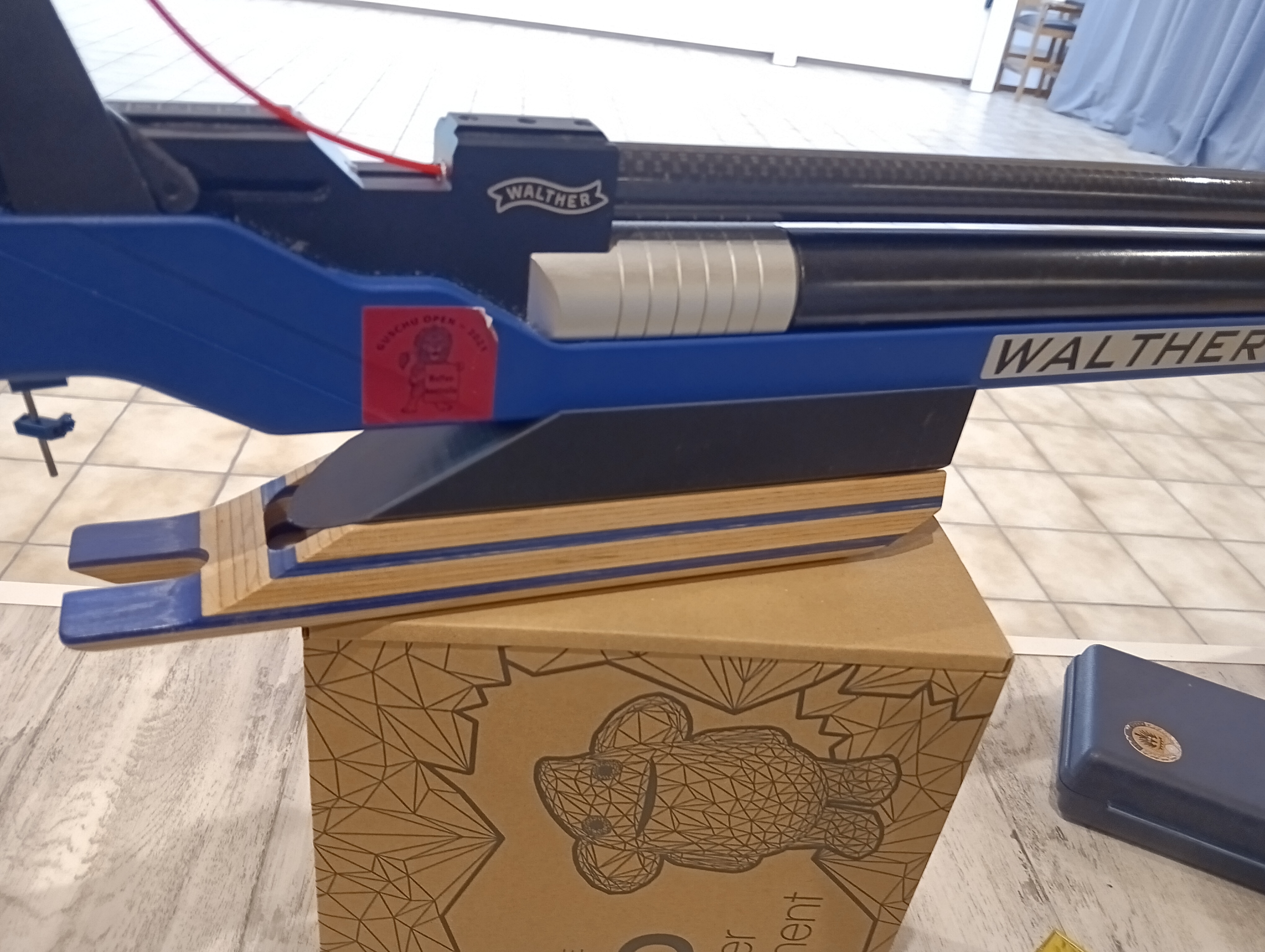 Walther LG300 Vorderschafterhöhung
