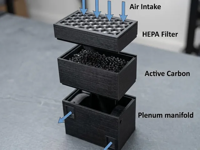 Marmita Air Filter - VOCs + Particulates