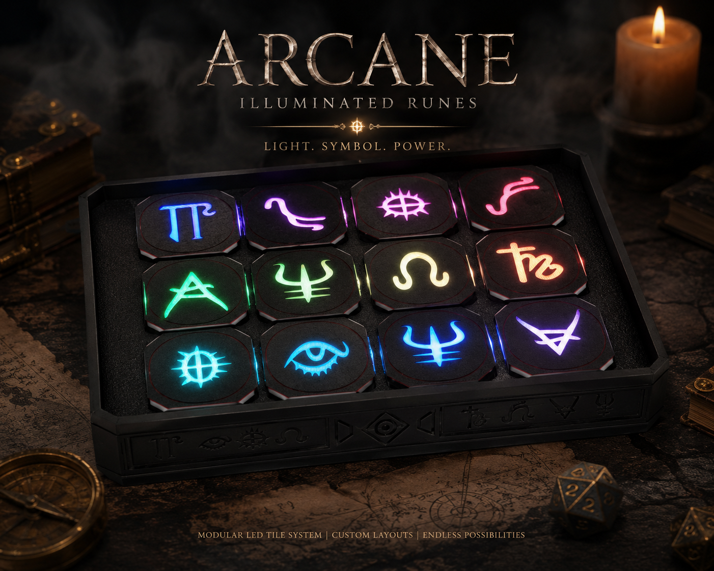 Arcane Illuminated runes