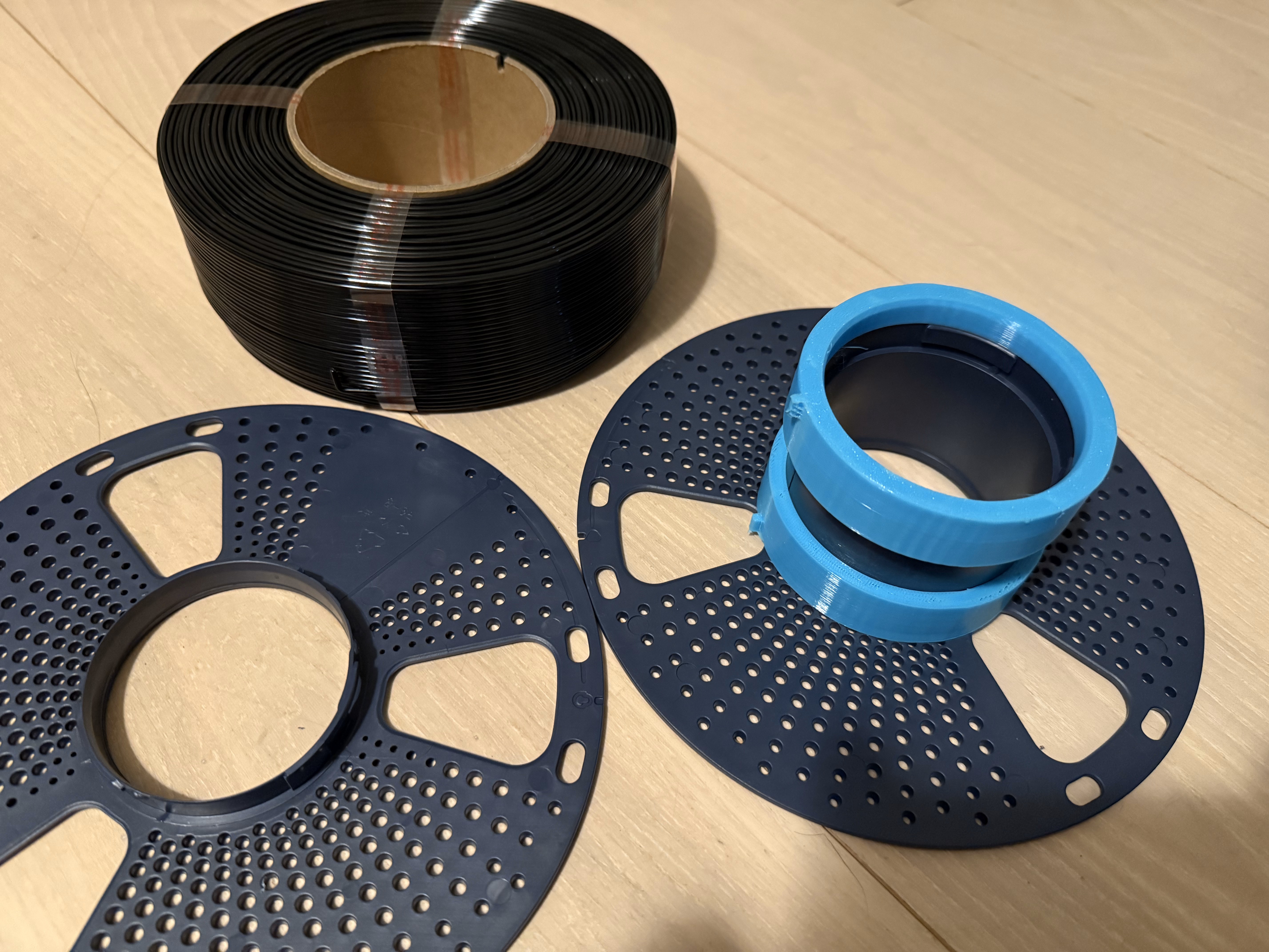 Sunlu spacers - v3 refill on v2 spool