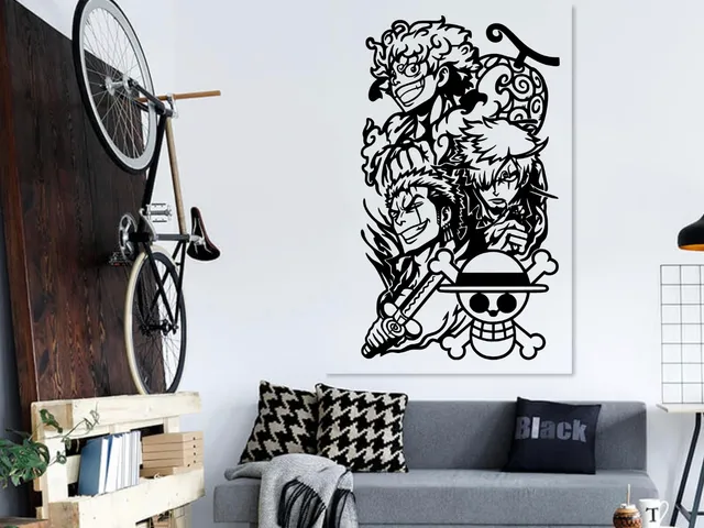 One Piece 2d wall art