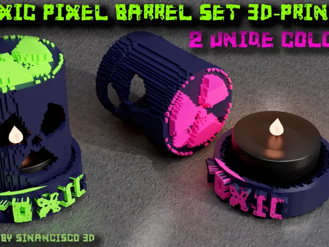 Toxic Pixel Barrel Toy v1- No AMS