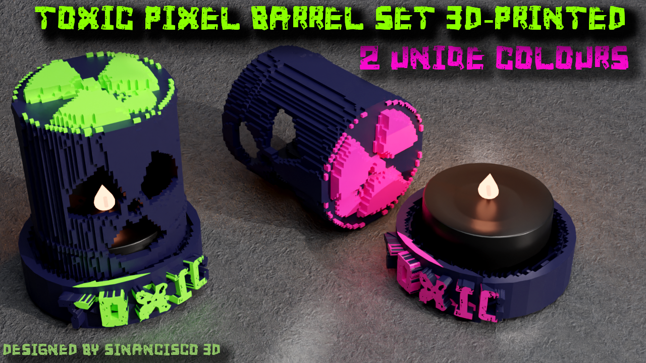 Toxic Pixel Barrel Toy v1- No AMS