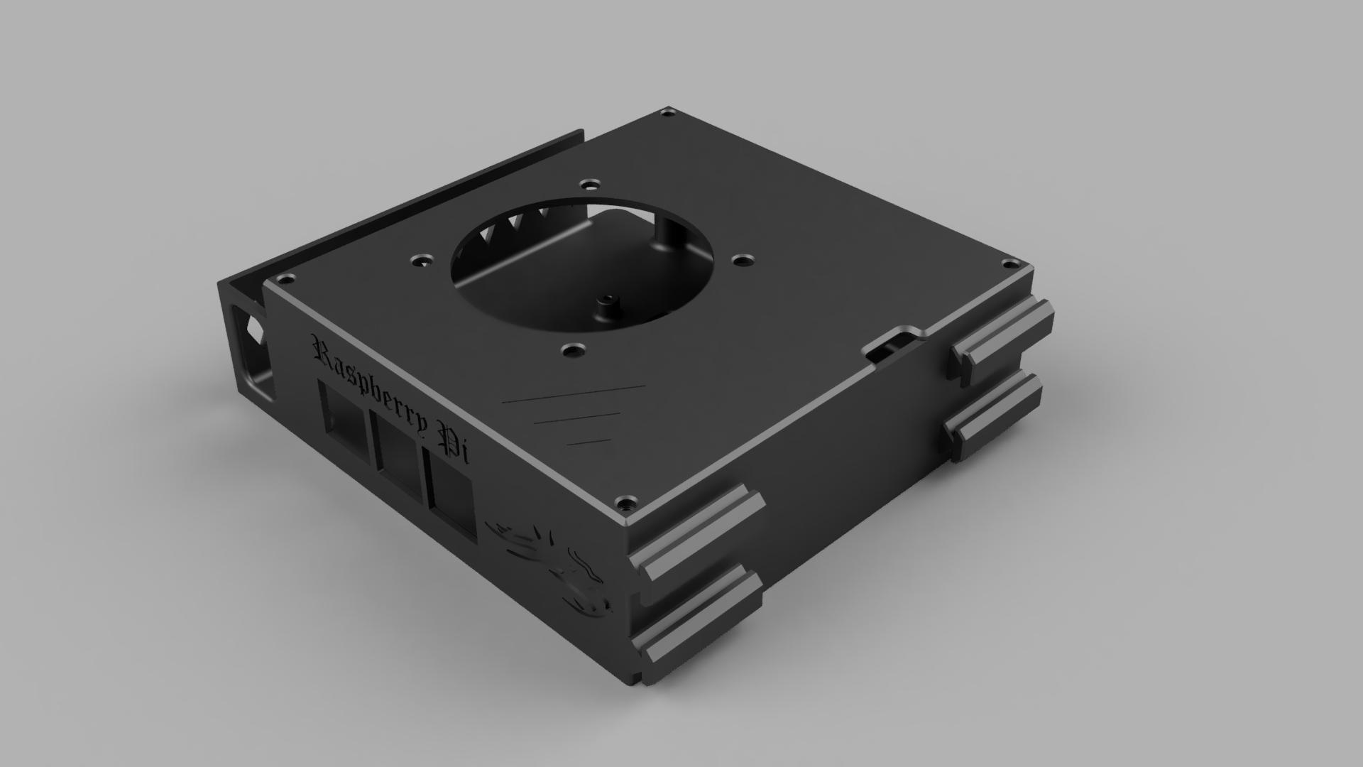 Ender 3 Raspberry case modified for original Ender 3