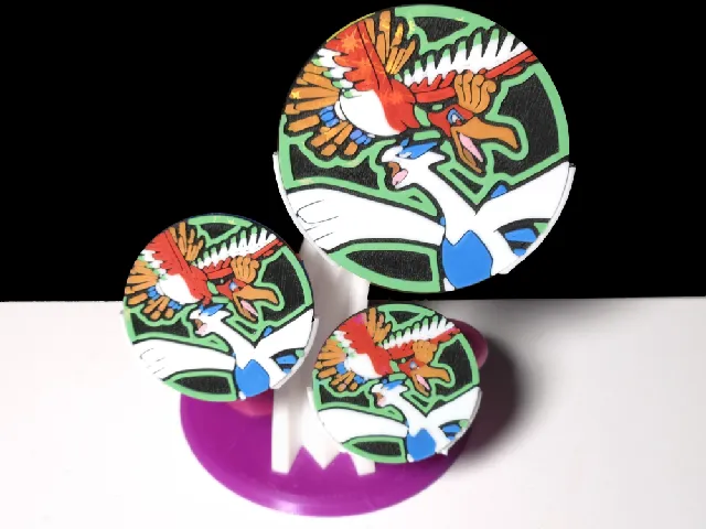 Ho-Oh and Lugia Coin