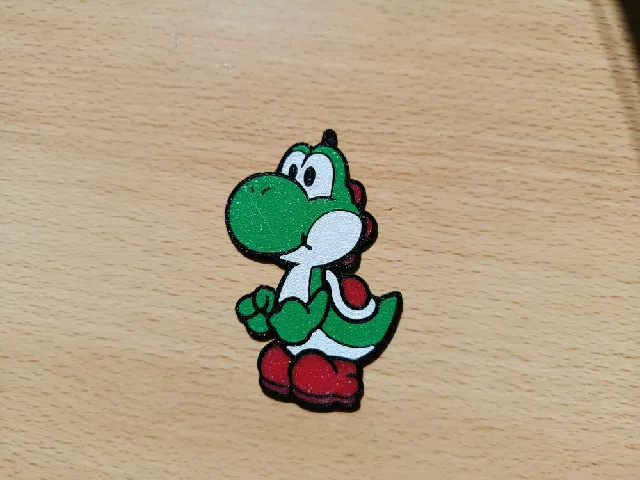 Multicolor Keychain Yoshi