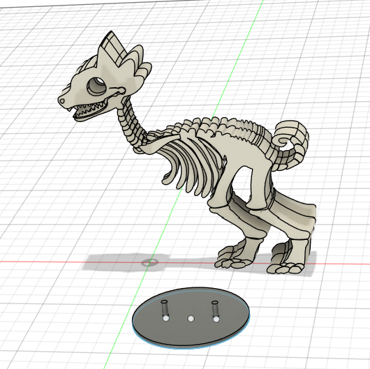 dinosaur skeleton