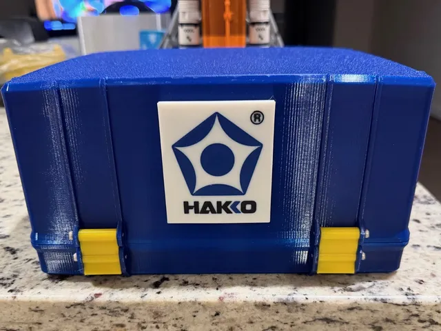 Hakko Logo plate for your Hakko FX-888(D) Rugged Case