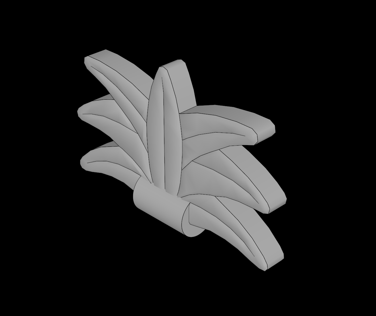 Lego Compatible (87696.dat) Minifig Feathered Headdress Small