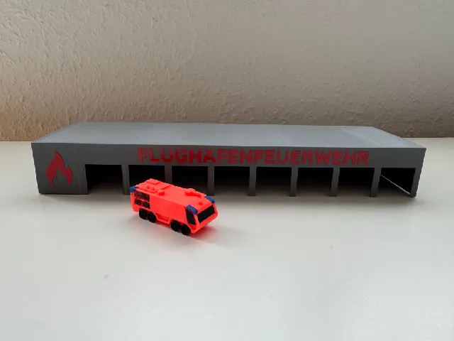 1-200 Model Airport ARFF Fire Station