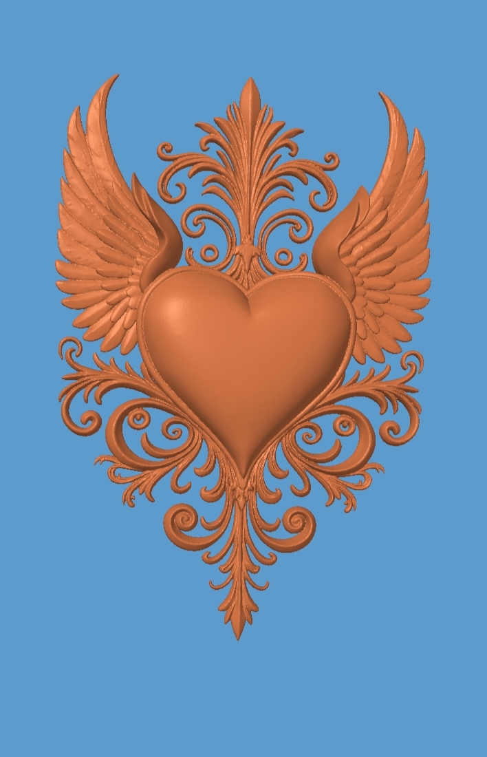 Angelic Heart Frame