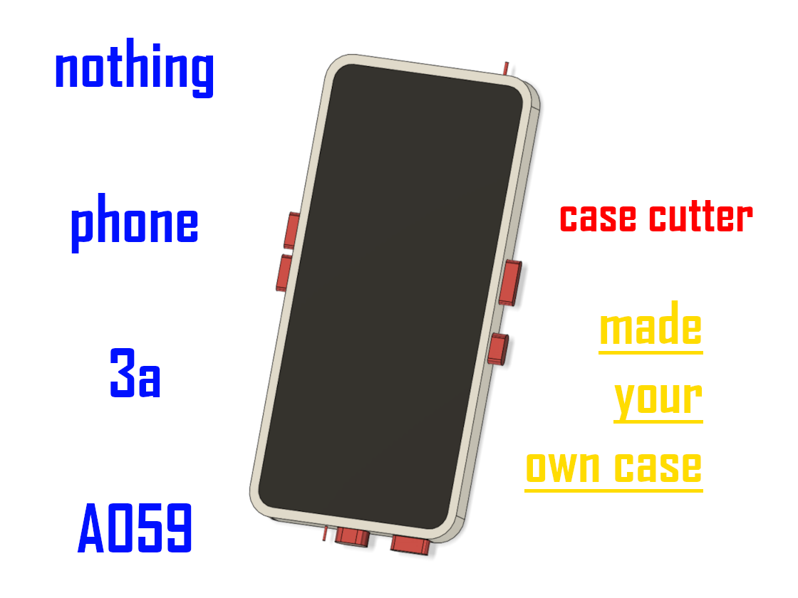 case cutter - nothing phone 3a (A059)