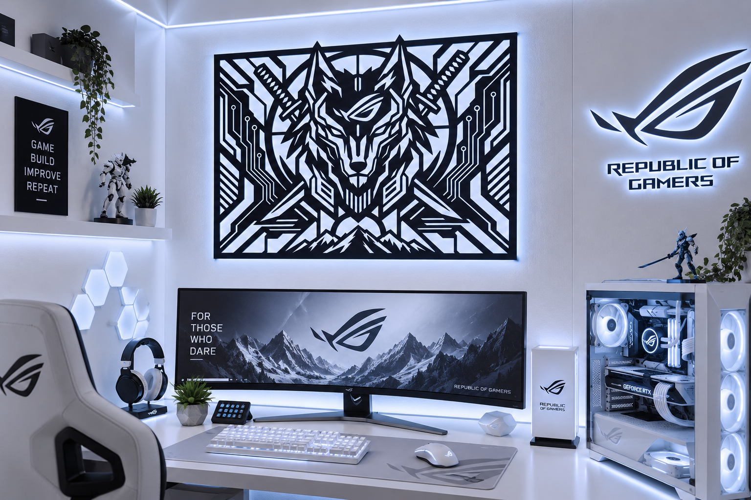 WallArt - Asus ROG 001