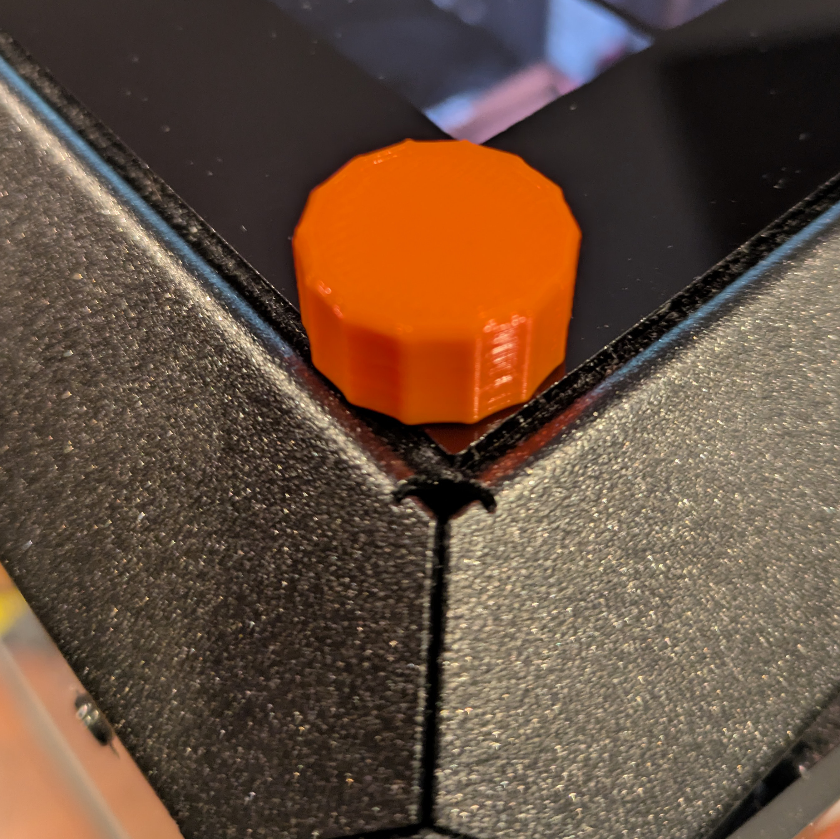 Remixed Core One top cover quick access 12x3mm magnets