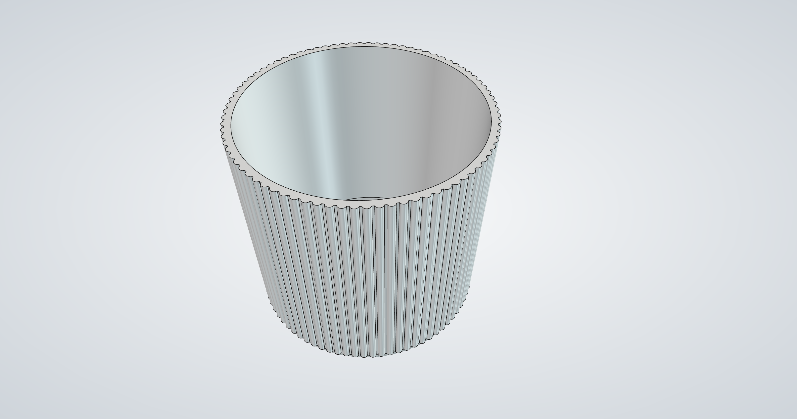 Miniatura 2 do modelo 3D Parametric Planter