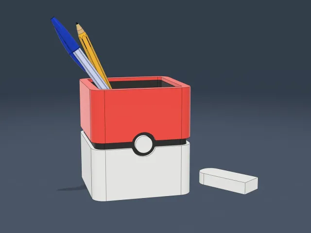 Pokemon Pen Holder