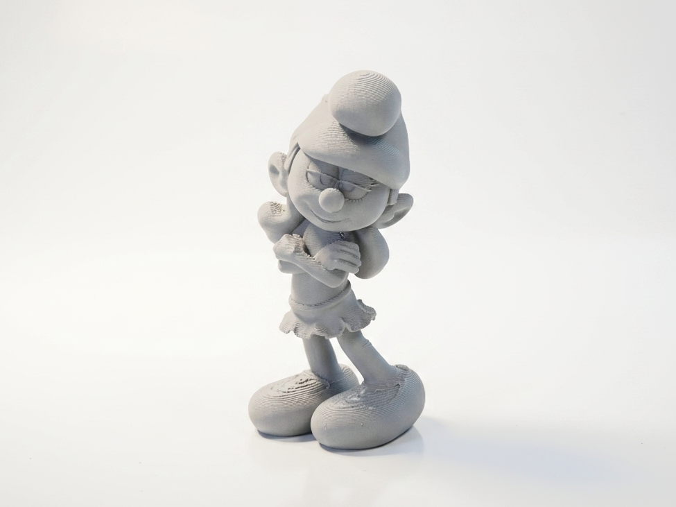 Smurfette Figurine Cartoon Character 3D Printable