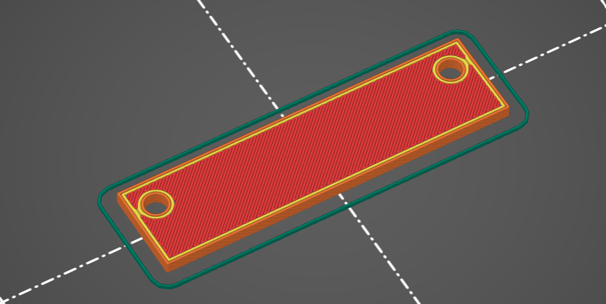 Zip Tie Label Plate - For 12mm 1/2" Width Labels