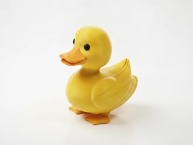 Duck Figurine Animal 3D Printable