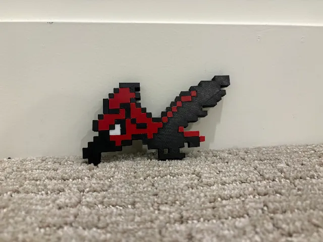 Super Mario Bros. 2 Albatoss Pixel Wall Art