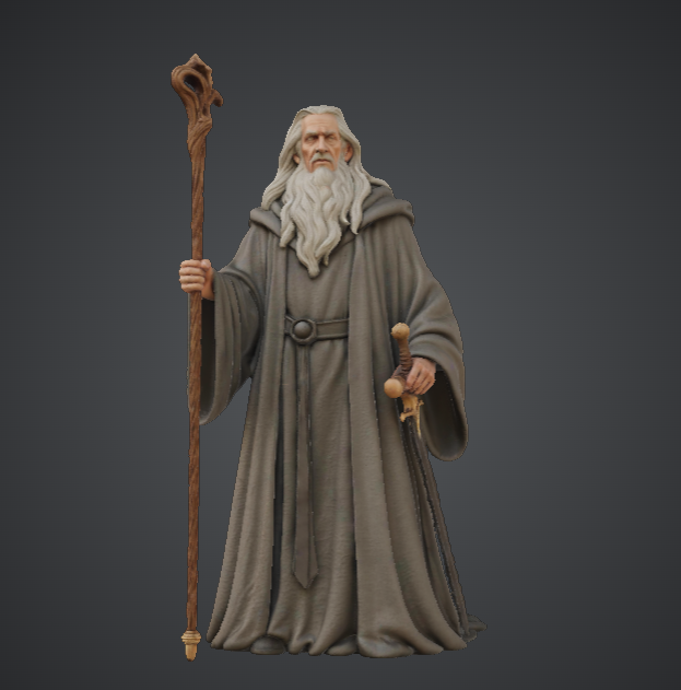 Wizard Sage Statue