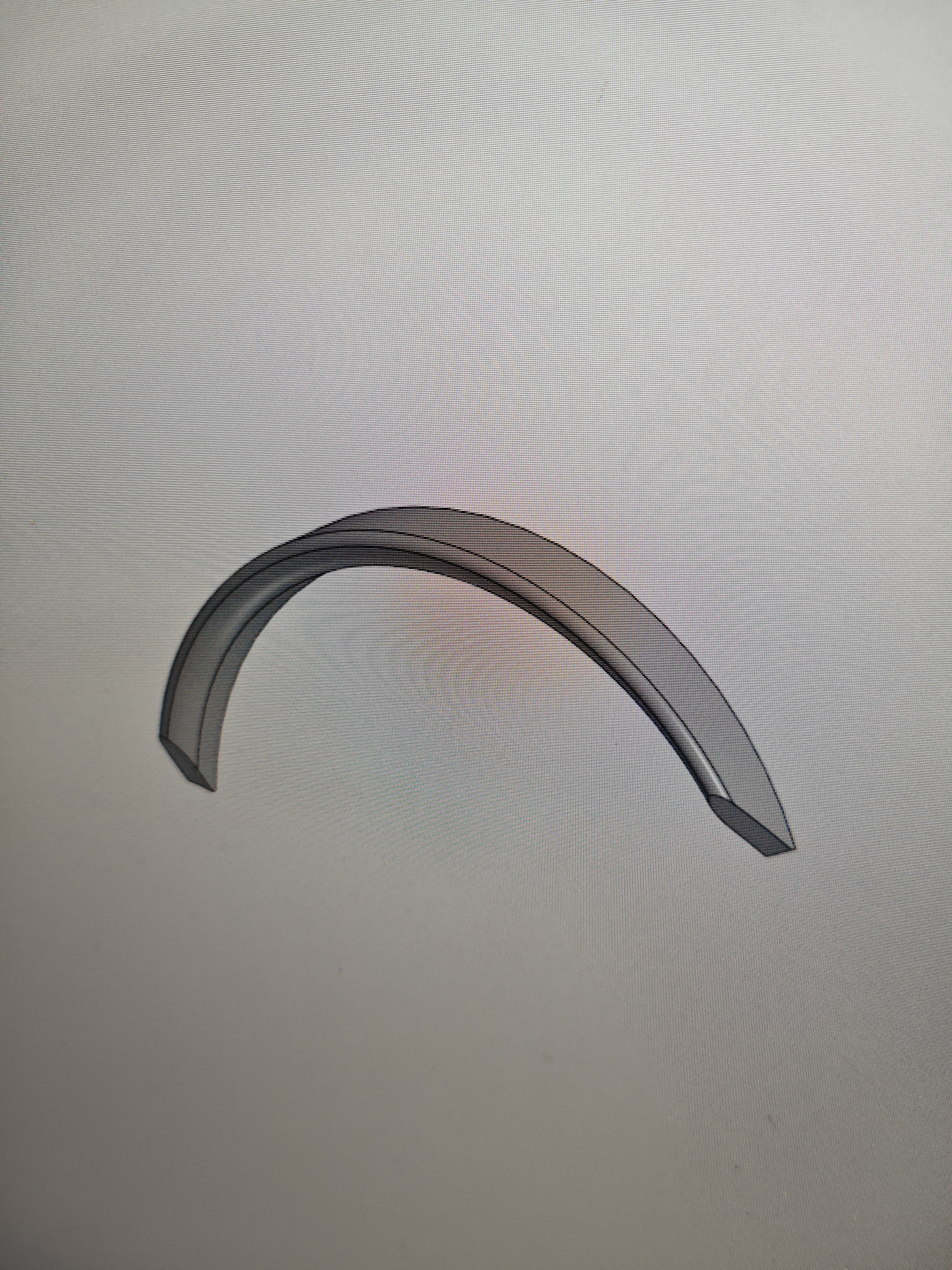 Rear spoiler