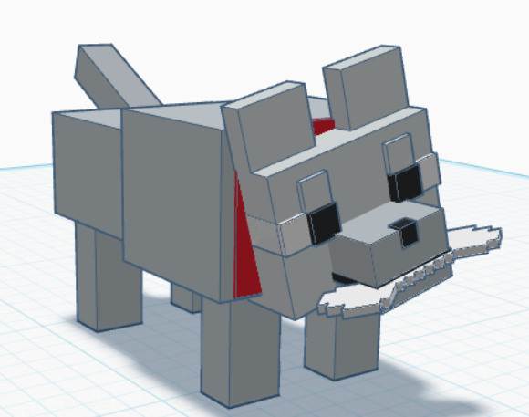 Minecraft Dog (Rufus)