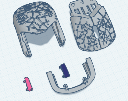 Cracked ground mouse cover (HyperX contest)