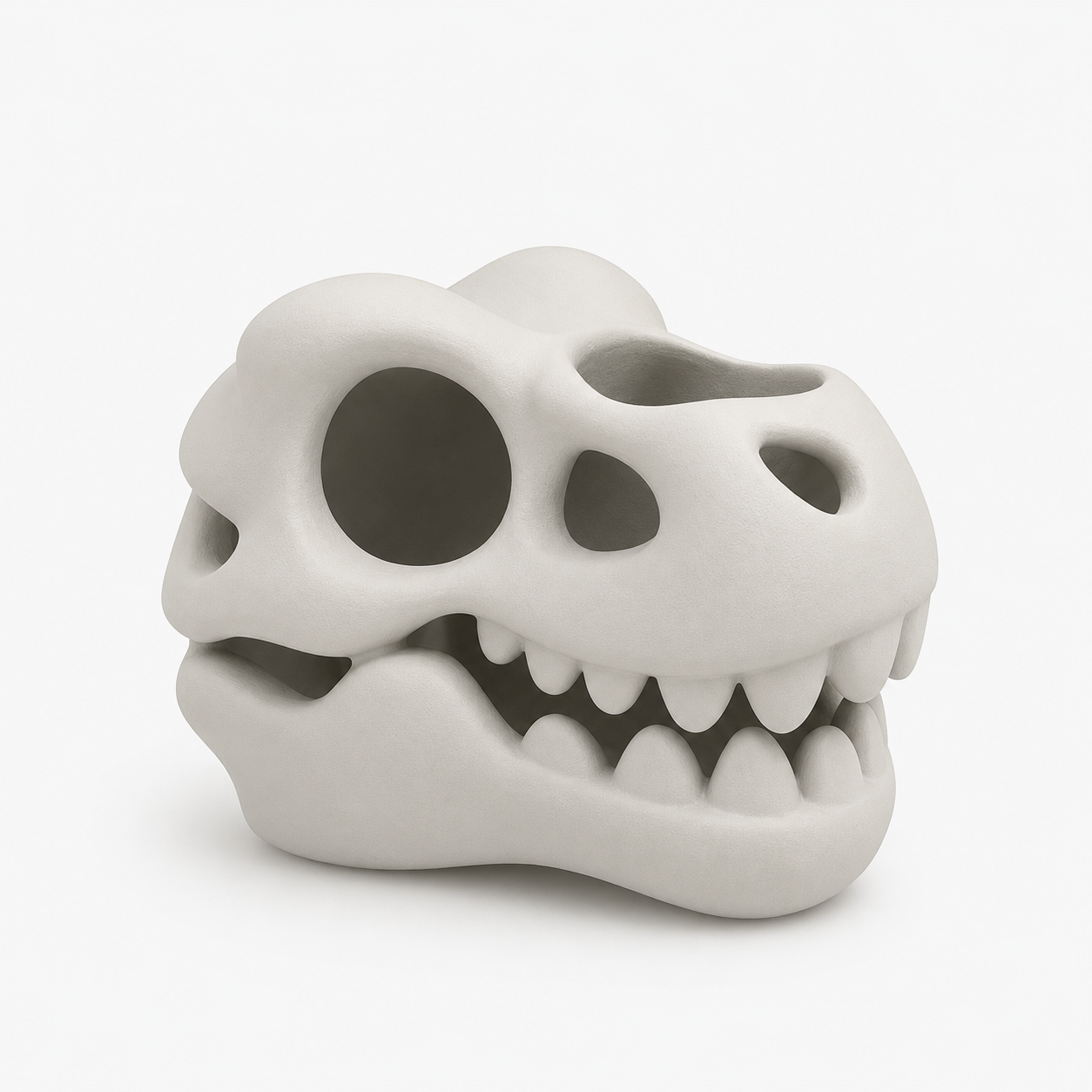 Dinosaur Skull Toothbrush Holder | Подставка для зубных
