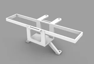 Axial SCX10 Front battery tray