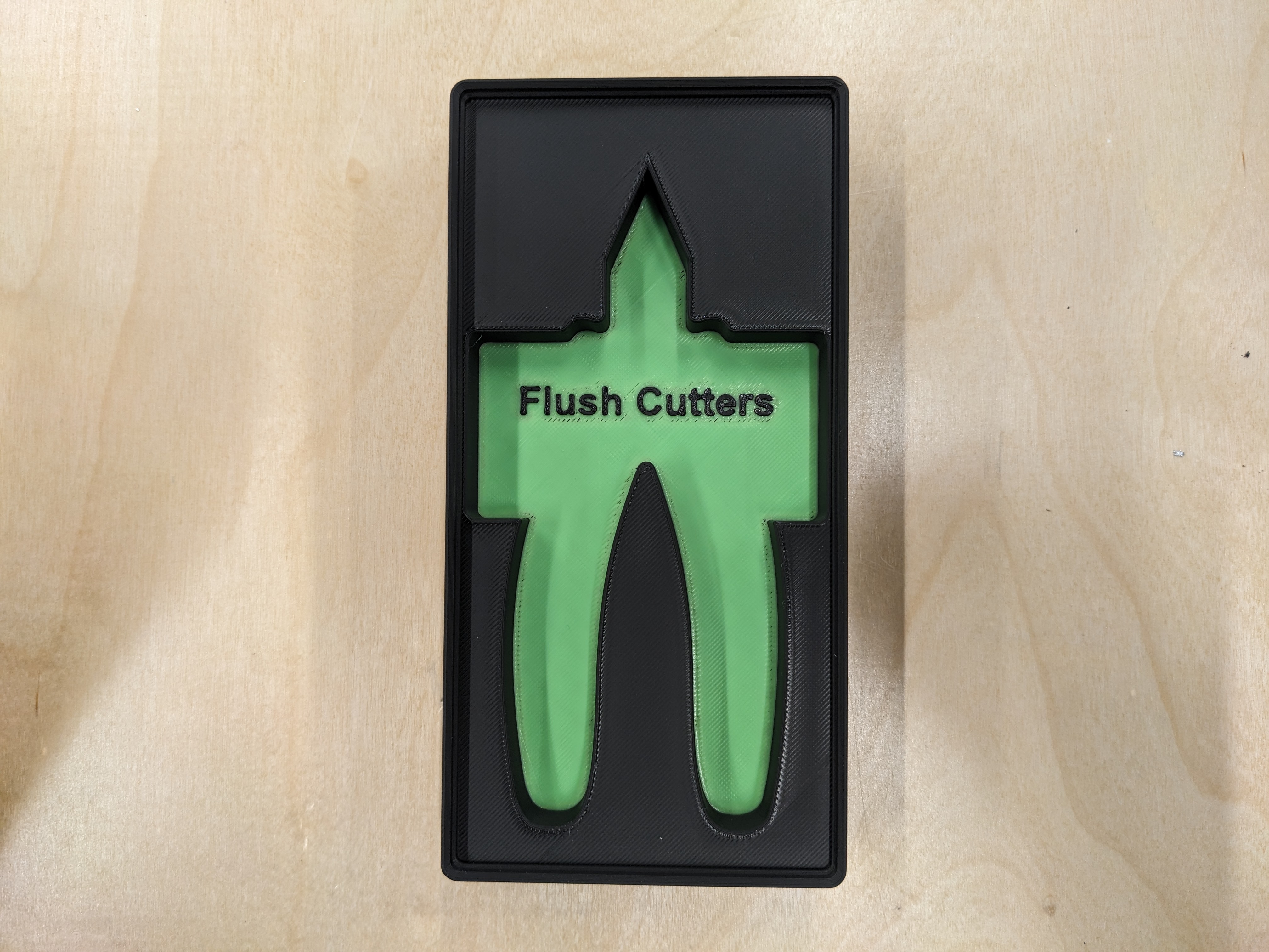 Miniatura 2 do modelo 3D Flush Cutter Gridfinity Tray