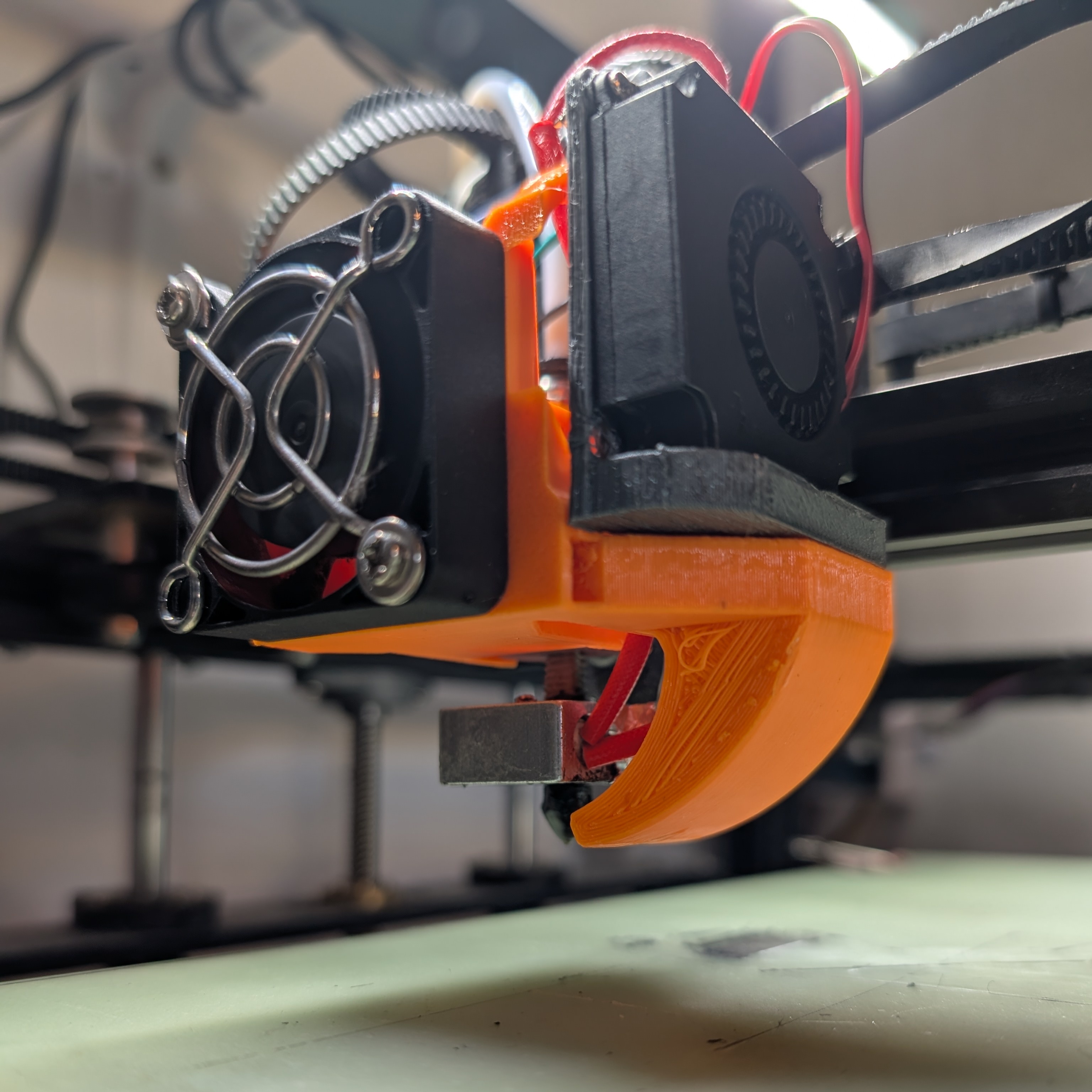 Tronxy X5S – Stock Part Fan Adapter