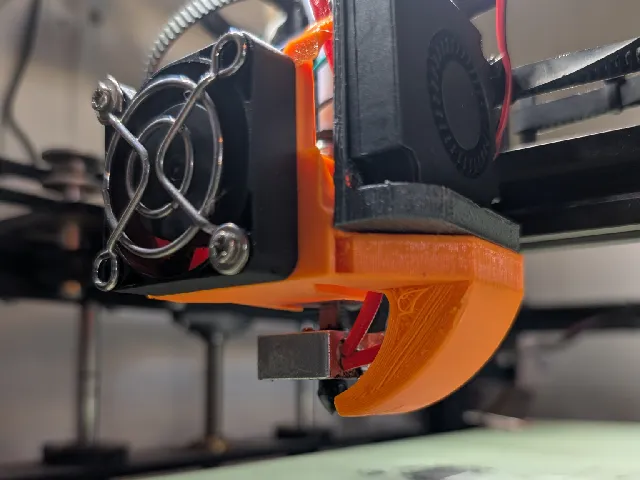 Tronxy X5S – Stock Part Fan Adapter
