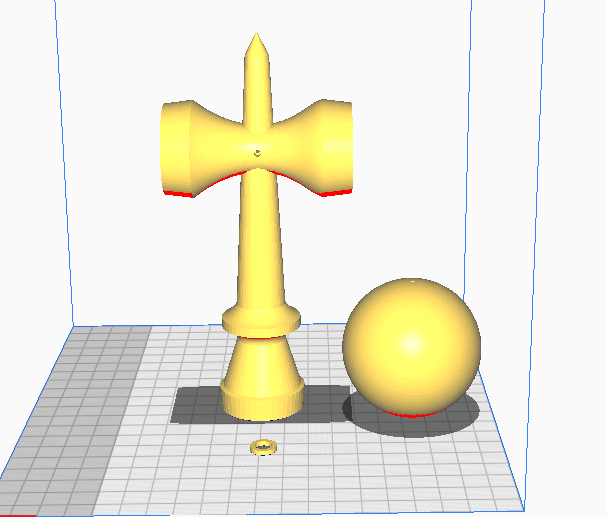 Kendama 3D model