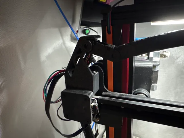 Ender 3v2 X-Axis Drag Chain Mount