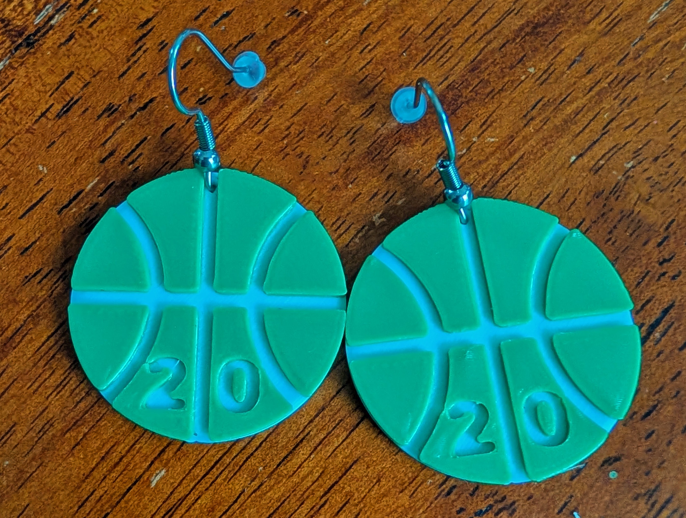 Basketball Earrings — miniatura 2