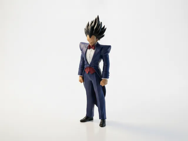 Dapper Vegeta Figurine Anime 3D Printable