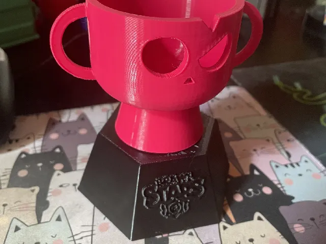 Brawl Stars Trophy Cup - Split Model