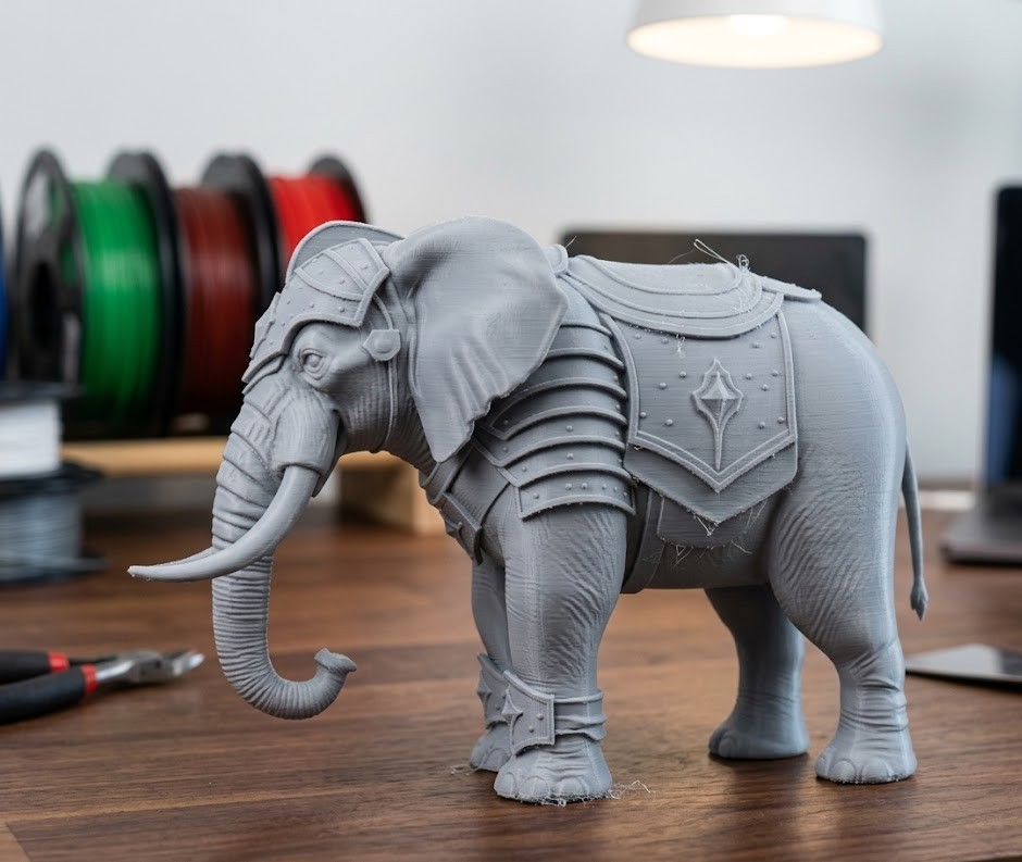 elephant in armor