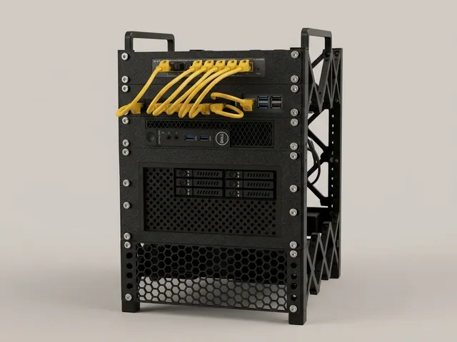 Skilleton 10" Server Rack Framework