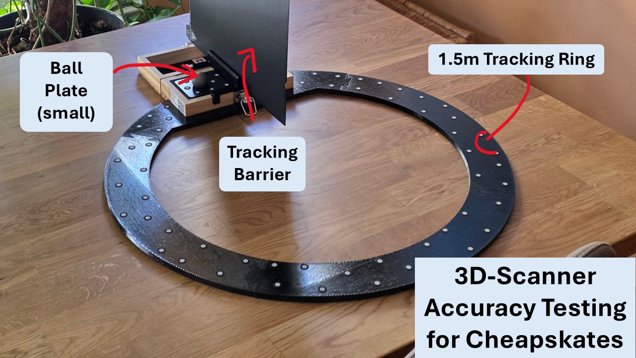 Revopoint Ball-Plate 1.5m Tracking Ring