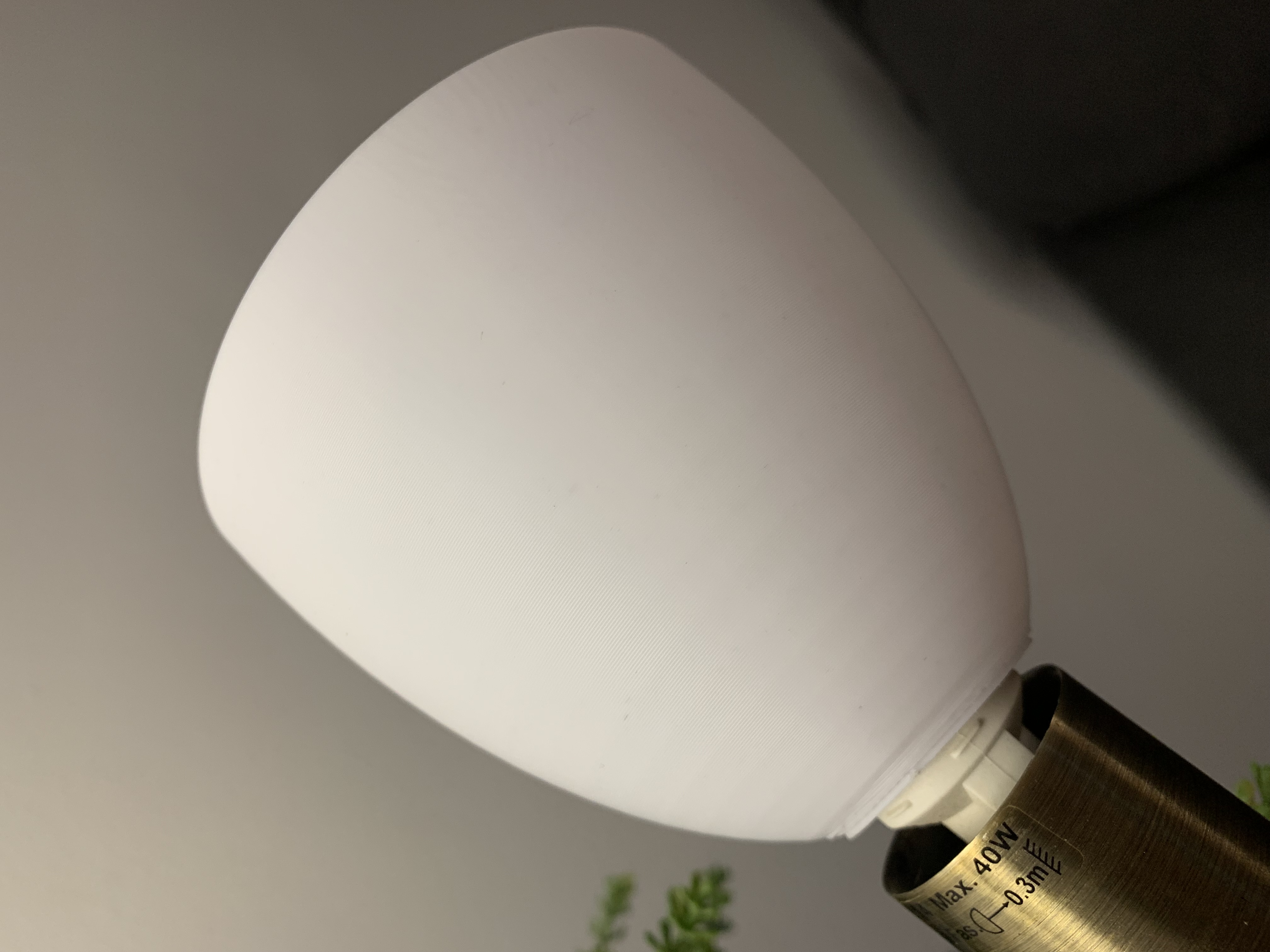 Simple Parabolic Lamp Shade