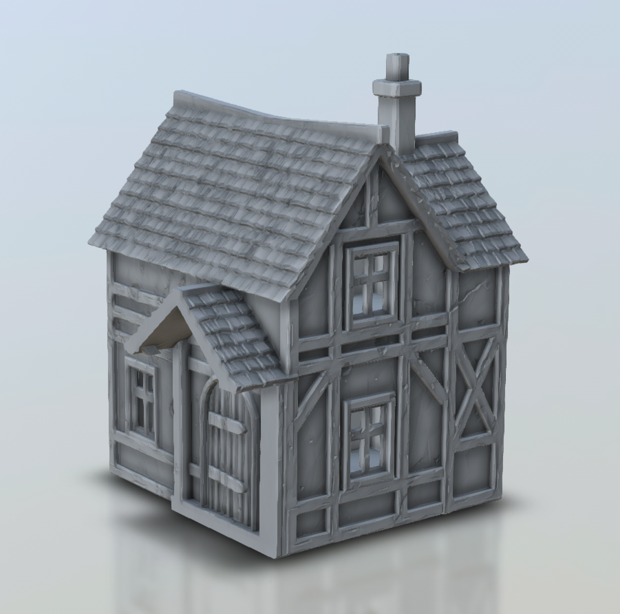 28mm Wargame Tudor Building