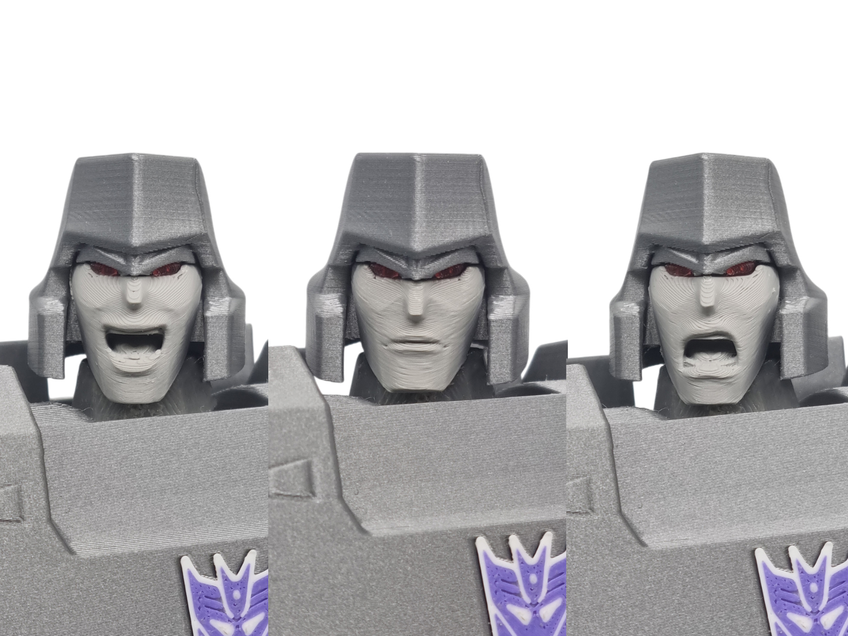 Miniatura 4 do modelo 3D Transformers Devastation MEGATRON Figure V2