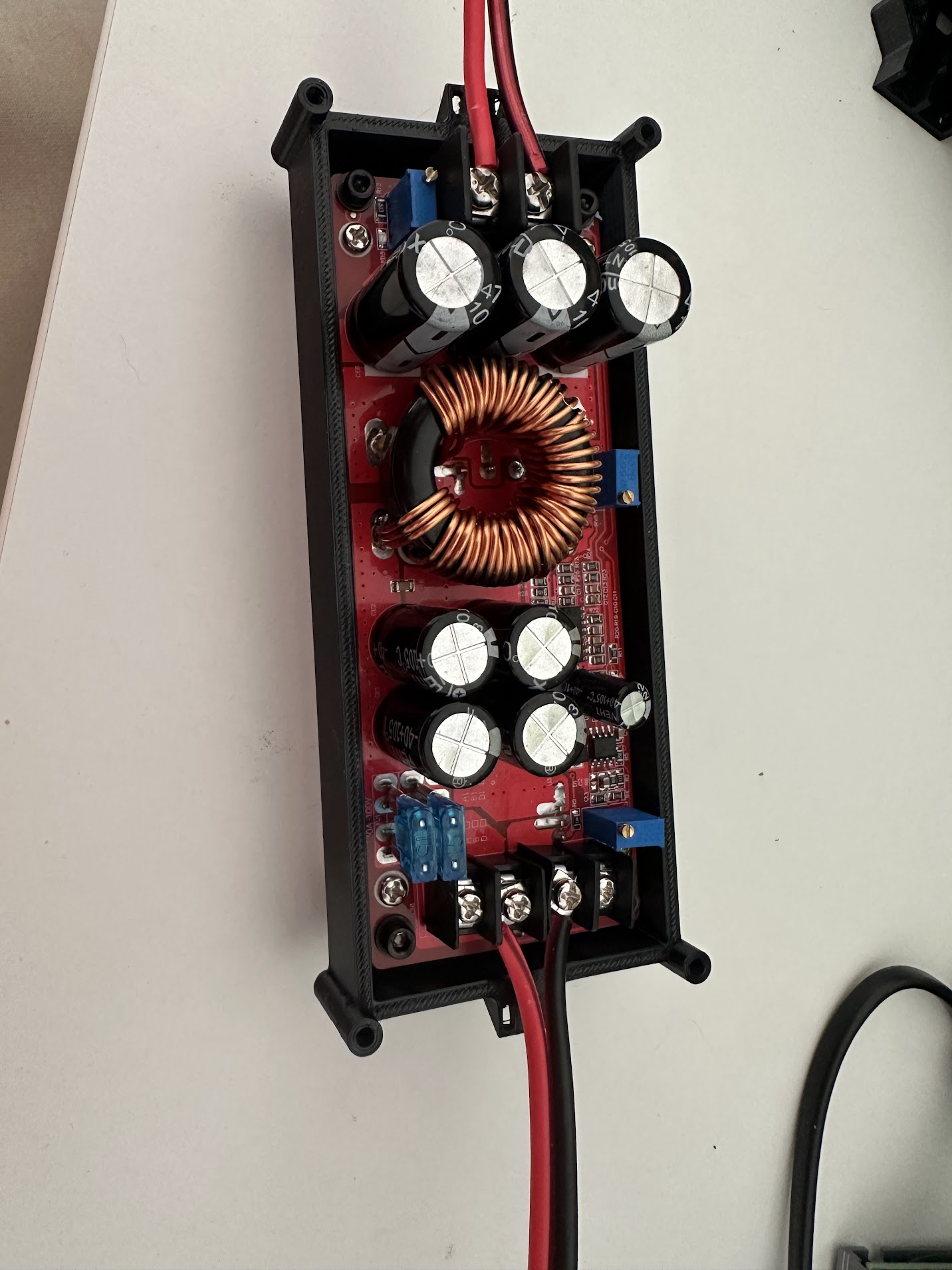 1200W boost / step up converter module case